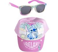Cappellino e Occhiali Disney, Unisex, per Bambini, Design Originale, Regolabili e Leggeri, Ideali per L'Estate e Come Protezione Solare