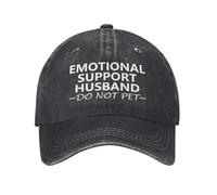 Cappellino Emotional Support Husband Do Not Pet Cappellino da Berretto da