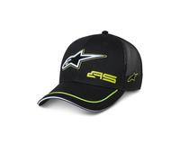 Alpinestars Exceed Trucker, tappo Taglia unica male Nero/Bianco/Giallo Fluo