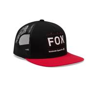 FOX Image Print Cappello Snapback Trucker, nero-rosso per maschi