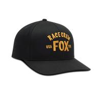 FOX Slogan Cappellino snapback, nero-arancione per maschi