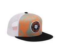 Cappellino fox snapback image print verde arancione junior