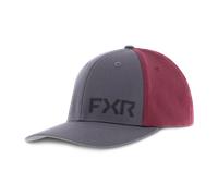 Cappellino FXR Evo Asfalto/Rosso bordeauxS/M Asfalto,Rosso bordeaux