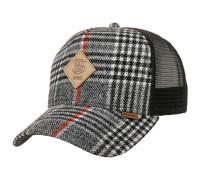Djinns Check Tweed Back HFT Trucker Cap - One-Size