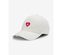 Cappellino HUGO Cara Valentine bianco rosso