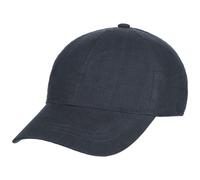 Cappellino in Lino by Lipodo blu scuro One Size
