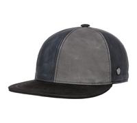 Cappellino in Pelle 6 Panel Tricolour by Lierys grigio S/M (55-57 cm)