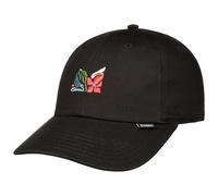 Cappellino M-Flowers by Djinns nero One Size