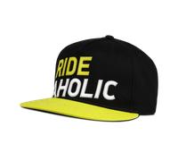 §Cappellino Macna Snapback Ride Aholic Nero-Giallo§