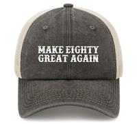 Cappellino Make Eighty Great Again Cappellino da Berretto da Baseball Uomo