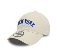 Cappellino MLB 9Twenty da uomo New Era ~ Marrone pietra dei New York Yankees