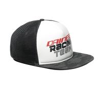 Dainese #C06 Racing 9Fifty Trucker Snapback, tappo Taglia unica male Bianco/Grigio Scuro/Nero