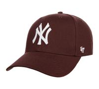 Cappellino MVP Snapback Yankees by 47 Brand rosso bordeaux One Size
