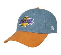 Cappellino NBA Denim Midi Lakers by New Era blu-giallo One Size