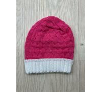 Cappellino Neonata La Rocca In Filo Di Cotone Taglia Unica Made In Italy