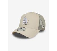 Cappellino New Era Cord 9FORTY A-Frame Trucker Los Angeles Dodgers bianco crema