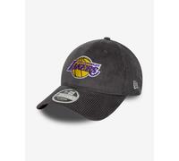 Cappellino New Era Cord MC 9FORTY Los Angeles Lakers grigio lilla giallo