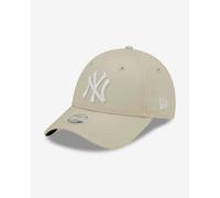 Cappellino New Era League Essential 9FORTY NY Yankees beige donna