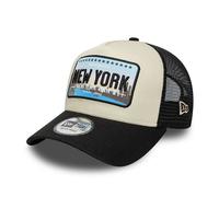 Cappellino New York 9Forty A-Frame Trucker Snapback con grafica "License Plate"