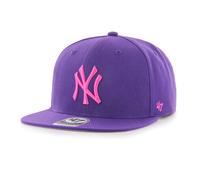 Cappellino New York Yankees 47Brand MLB No Shot Captain Violet TU
