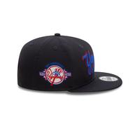 Cappellino New York Yankees con toppa e scritta blu navy 9FIFTY