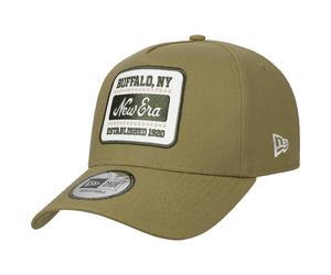 Cappellino Patch Linen E-Frame by New Era oliva One Size