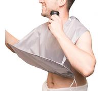 Cappellino Per Capelli Per Barba - Apronico Da Rasatura Degli Uomini | Repronto Per La Barba Per Uomini | Foglio Di Bavaglini 3D Impermeabili | Porta Per Capelli Pieghevole Per Maschi | Cacchiantatori