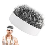 Cappellino per visiera per capelli novità | Cappello Guy Fieri con Parrucca Capelli a Spillo,Parrucche divertenti per uomo, berretto hip hop per feste, vacanze, corsa, pesca, escursionismo Steadybombb