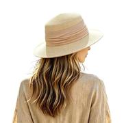 Cappellino Pescatore Donna - Cappello da Donna in Stile Francese per L'Estate Un Elegante Cappello da Sole a Tesa Piatta Perfetto per Il Mare e la Spiaggia