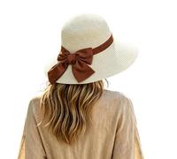 Cappellino Pescatore Uomo - Cappello da Donna in Stile Francese per L'Estate Un Elegante Cappello da Sole a Tesa Piatta Perfetto per Il Mare e la Spiaggia