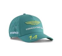 Cappellino PUMA x ASTON MARTIN ARAMCO F1® Replica Alonso, Accessori, Verde Lux, OSFA OSFA