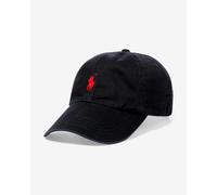 Cappellino Ralph Lauren Classic Sport Cap nero rosso