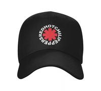 Cappellino Red Hot Chili Man Peppers in Puro Cotone Neutro Traspirante Unisex Sport Moda Cappelli Divertenti Cappelli Sole Cappellino Corsa Cappellino Baseball in Poliestere Regolabile Estate