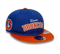 Cappellino regolabile 9Fifty Historic Retro Crown NFL dei Denver Broncos, blu