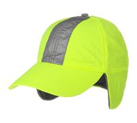 Cappellino Riflettente Paraorecchie by Lipodo giallo neon L (57-58 cm)