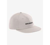 Salomon Logo Flat Cap Beige L-XL Uomo,Donna