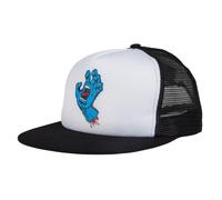 Cappellino Santa Cruz Hand Mesh Back bianco/nero Taglia unica