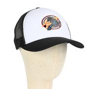 Cappellino Santa Cruz Natas SC Panther Con Rete - Bianco/Nero