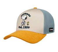 Capslab Cappellino da baseball semi-curvo Peanuts Cappellino da baseball da donna/uomo, con visiera primavera-estate, autunno, inverno, primavera, estate, autunno, inverno, giallo., Taglia unica