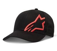 Cappellino Snapback Alpinestars da uomo ~ Corp Snap 2 Black Warm Red
