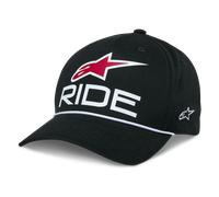 Cappellino Alpinestars Ride Comp Snapback nero-bianco-rosso