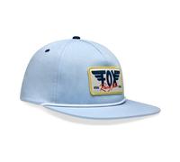 Cappellino snapback con ali di fox donna blu