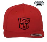 Cappellino Snapback Premium 3D Con Patch Degli Autobots Licenziato Ufficialmente