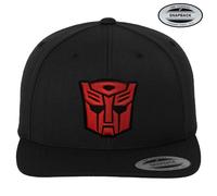 Cappellino Snapback Premium 3D Con Patch Degli Autobots Licenziato Ufficialmente