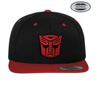 Cappellino Snapback Premium 3D Con Patch Degli Autobots Licenziato Ufficialmente