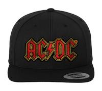 Cappellino Snapback Premium Regolabile Con Logo Ufficialmente Licenziato AC/DC