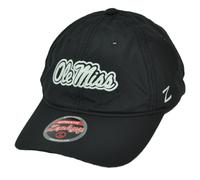 Cappellino Snapback Relaxed Nero Ole Miss Mississippi State Rebels
