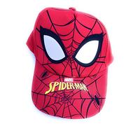 Cappellino Spiderman- UomoRagno in Taglia Unica 52 con Strappo Regolabile da Taglia 48 a Taglia 54