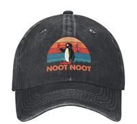 Cappellino Stampato Noot Noot Pingu Berretto da Baseball Vintage Animale Carino Casual Uomini Adulto Trucker Cappello Parasole Outdoor Sun Snapback cap Regalo