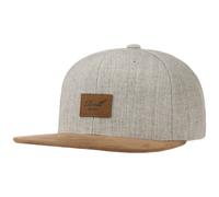 Cappellino Suede 6 Panel Classic Snapback by Reell grigio chiaro One Size